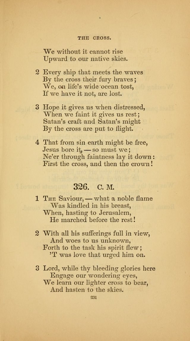 Hymns for the Church of Christ (3rd thousand) page 231