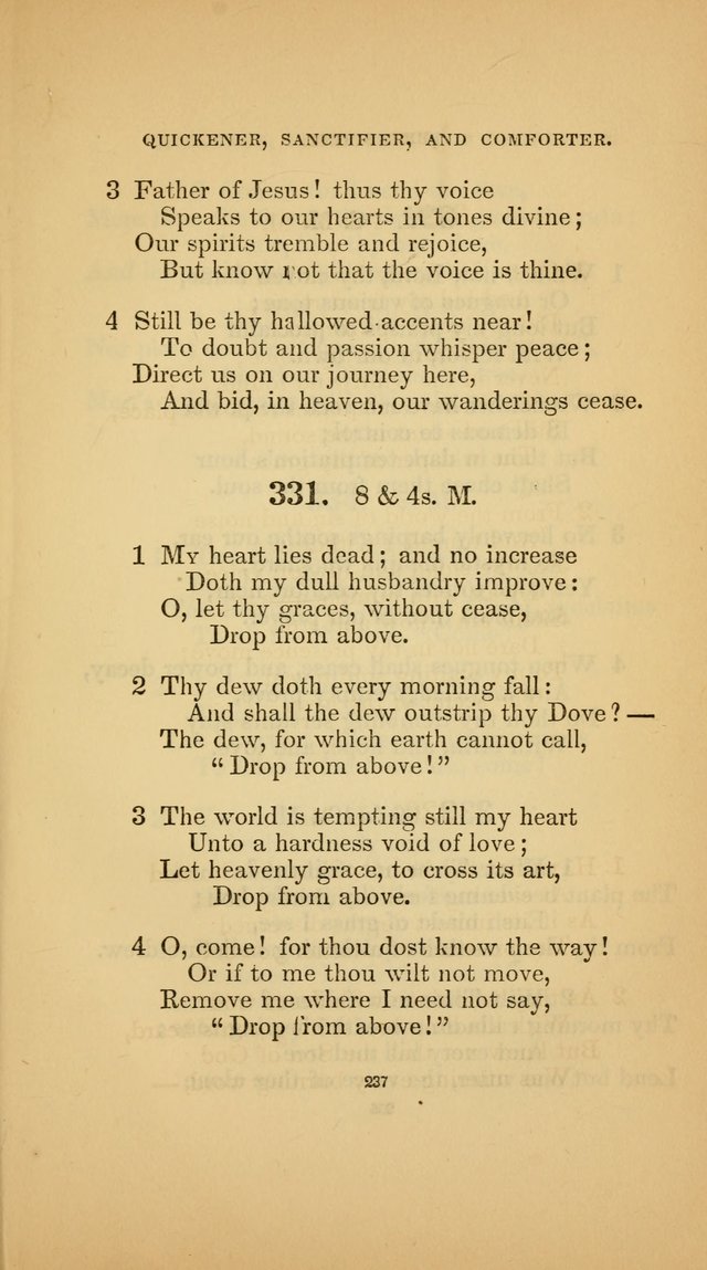 Hymns for the Church of Christ (3rd thousand) page 237