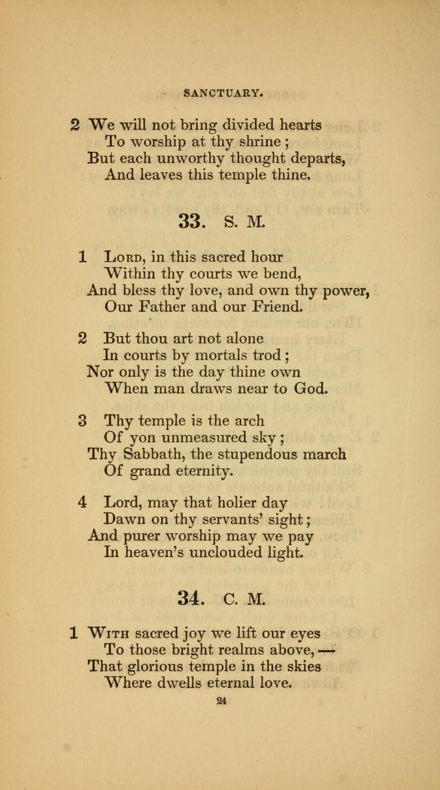 Hymns for the Church of Christ (3rd thousand) page 24