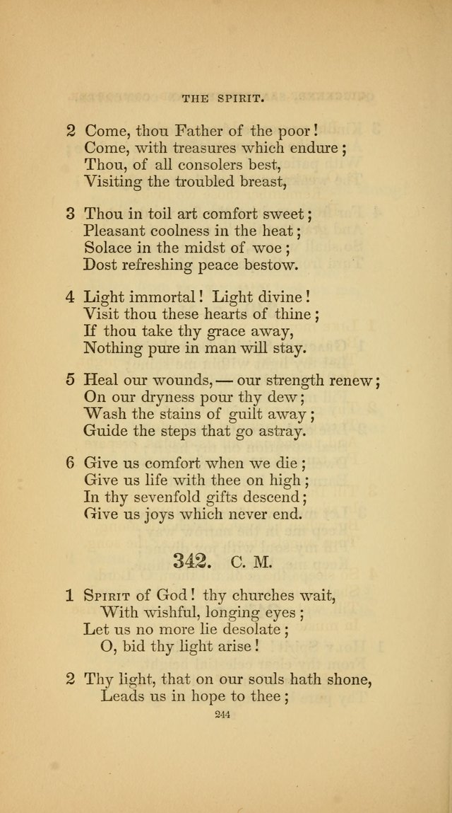 Hymns for the Church of Christ (3rd thousand) page 244