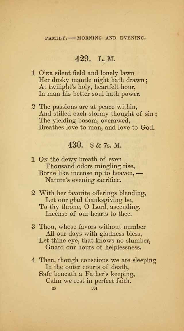 Hymns for the Church of Christ (3rd thousand) page 301