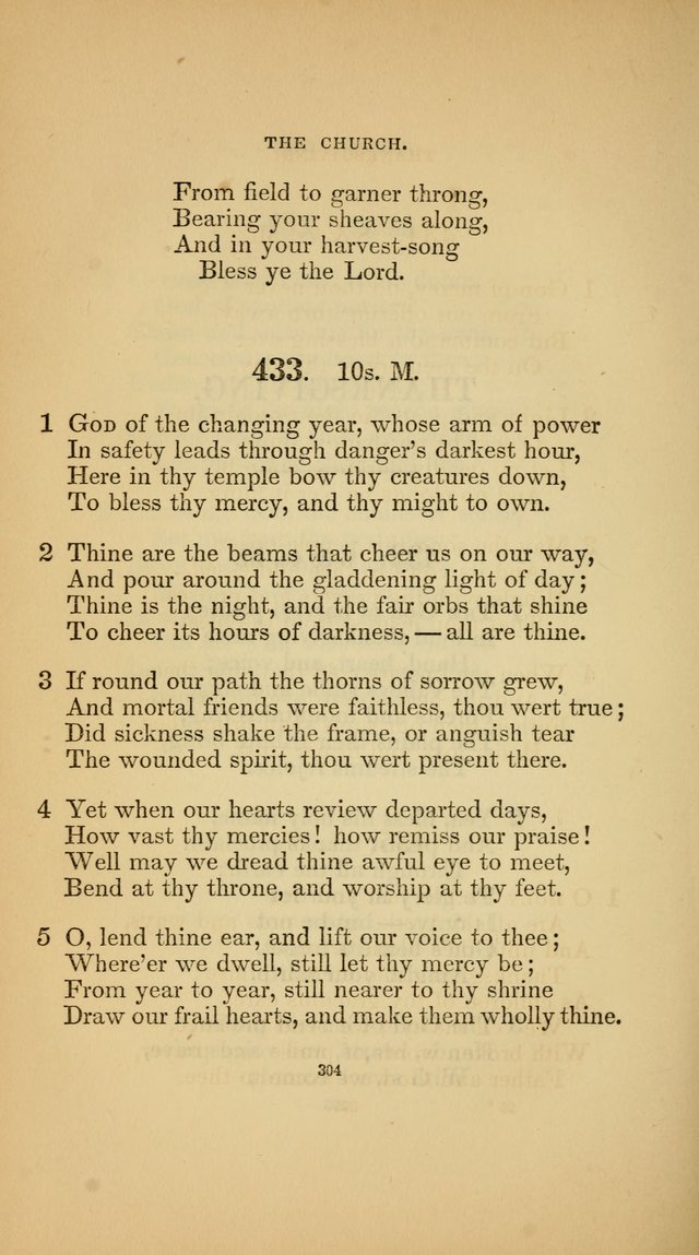 Hymns for the Church of Christ (3rd thousand) page 304