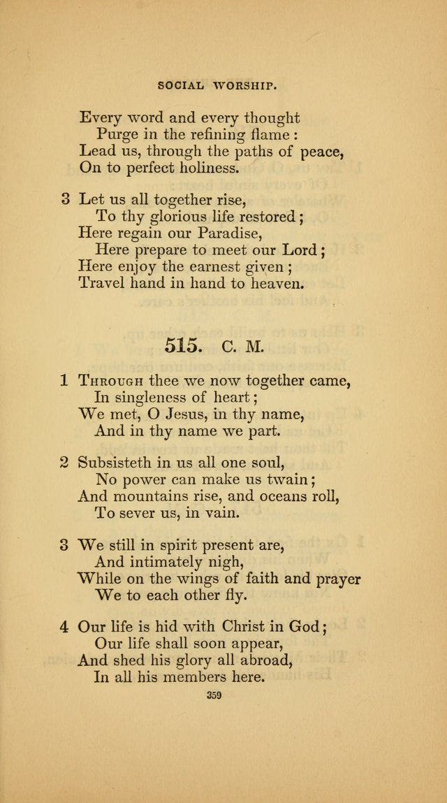 Hymns for the Church of Christ (3rd thousand) page 359