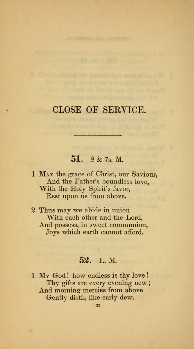 Hymns for the Church of Christ (3rd thousand) page 36