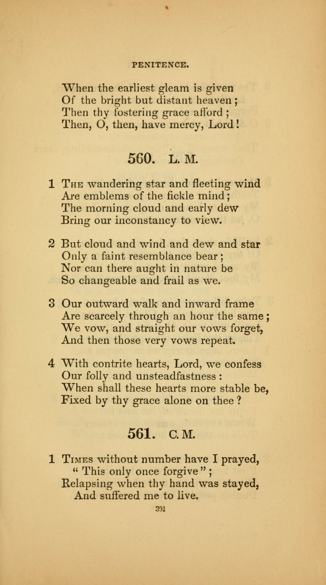 Hymns for the Church of Christ (3rd thousand) page 391