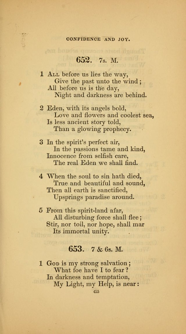 Hymns for the Church of Christ (3rd thousand) page 455