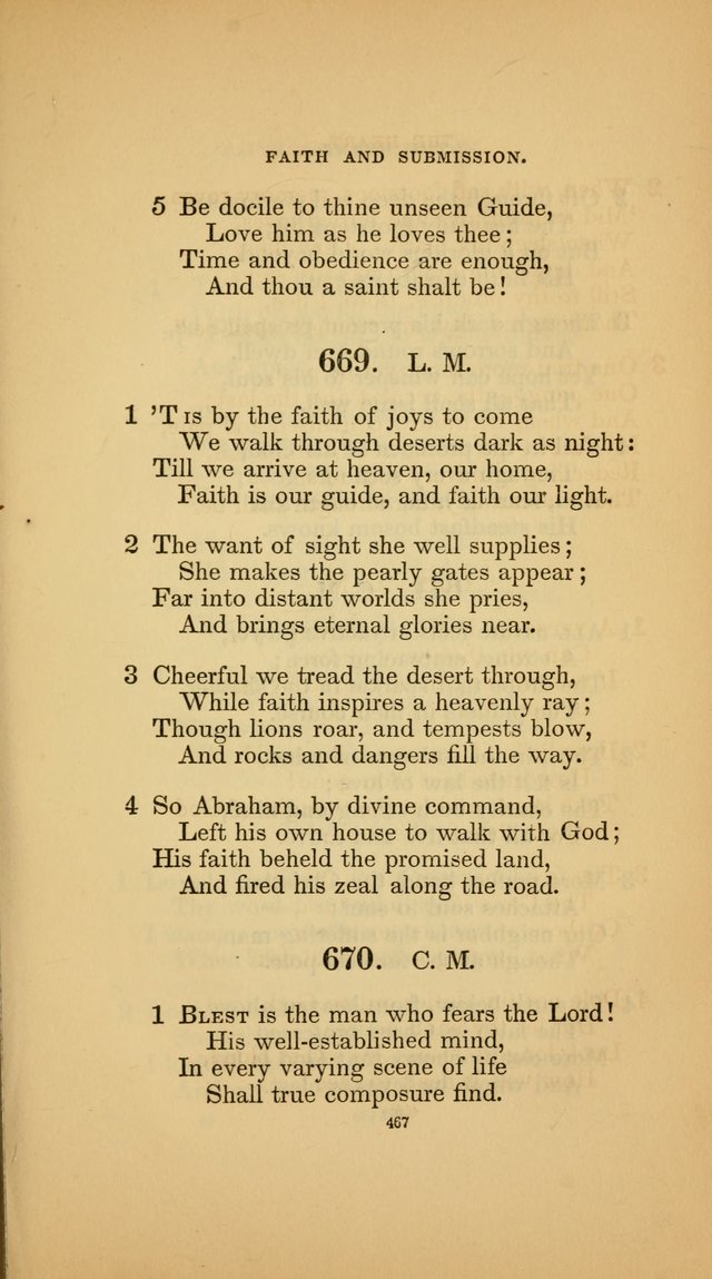 Hymns for the Church of Christ (3rd thousand) page 467