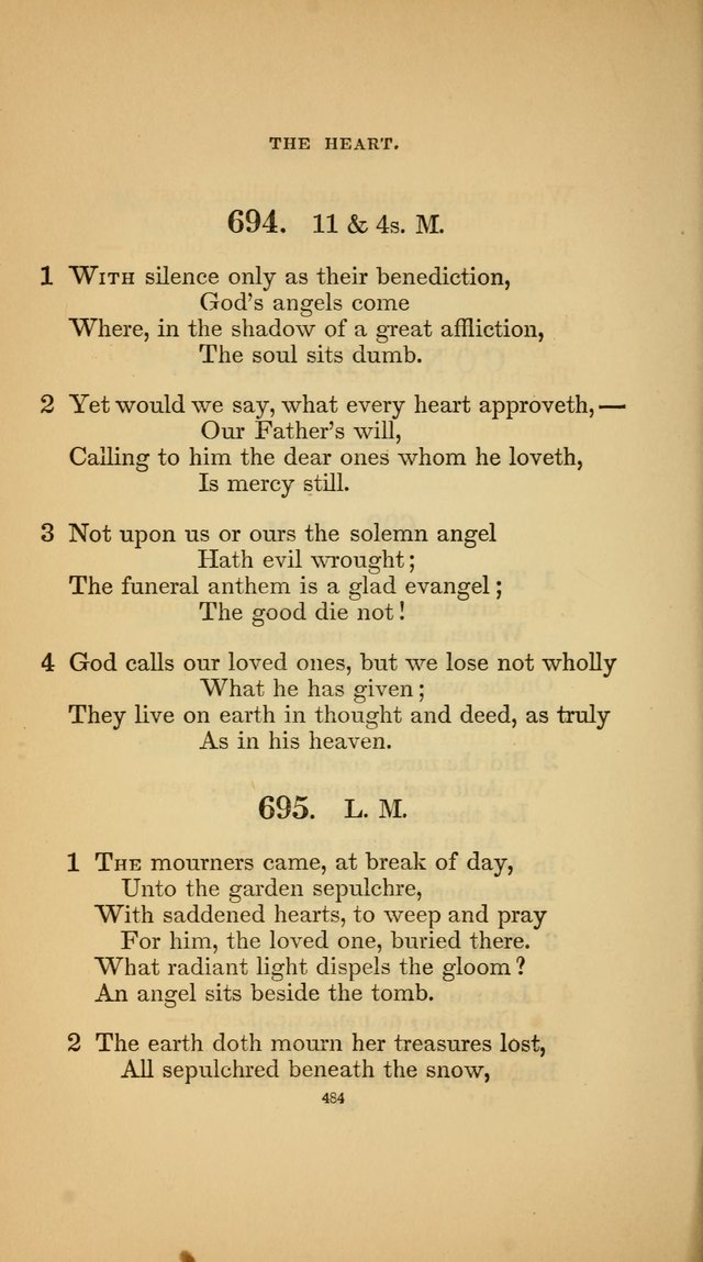 Hymns for the Church of Christ (3rd thousand) page 484