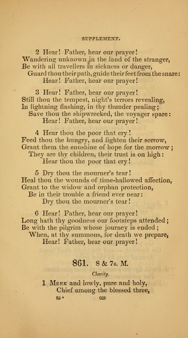 Hymns for the Church of Christ (3rd thousand) page 629