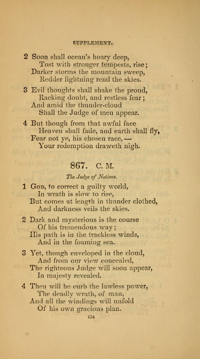 Hymns for the Church of Christ (3rd thousand) page 634