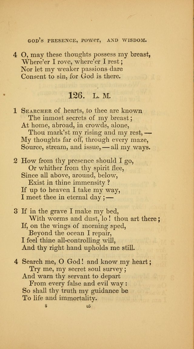 Hymns for the Church of Christ (3rd thousand) page 85