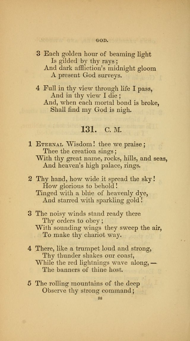 Hymns for the Church of Christ (3rd thousand) page 88