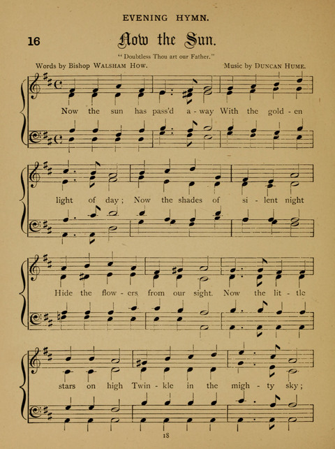 Hymns for Elementary Schools: original and selected page 18