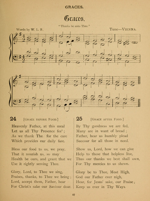 Hymns for Elementary Schools: original and selected page 27
