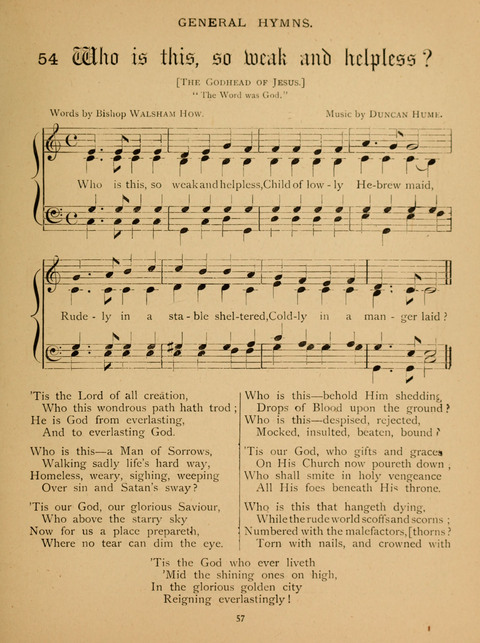 Hymns for Elementary Schools: original and selected page 57