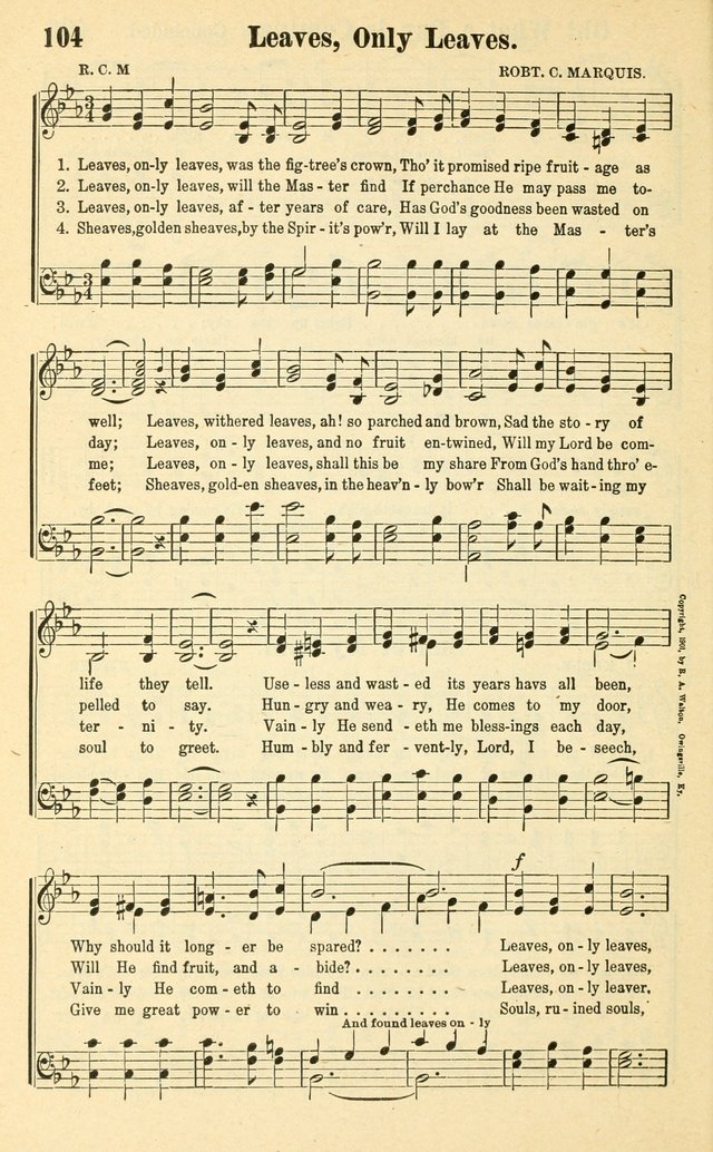 Hymns for His Praise page 105
