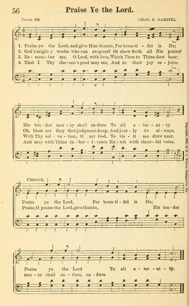 Hymns for His Praise page 55