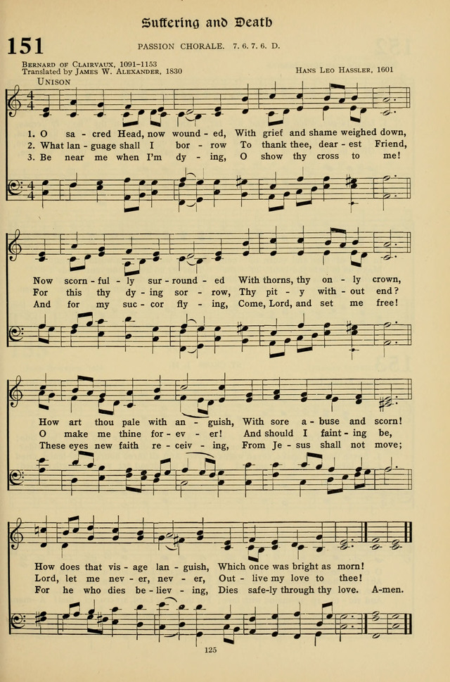 Hymns for the Living Age page 125