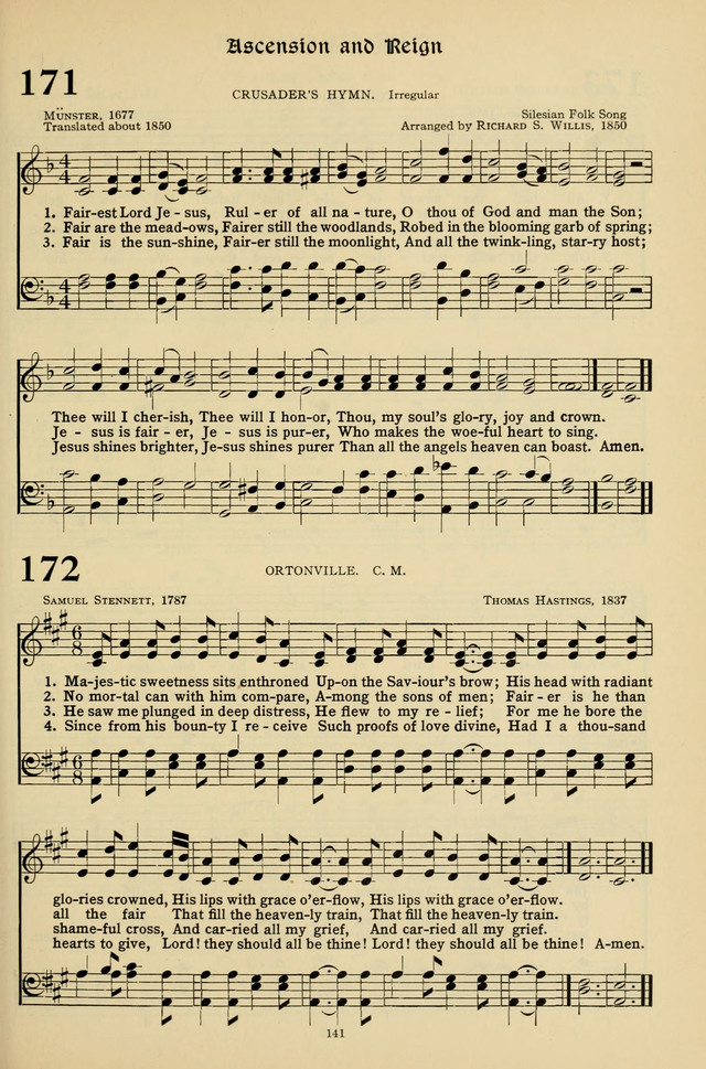 Hymns for the Living Age page 141