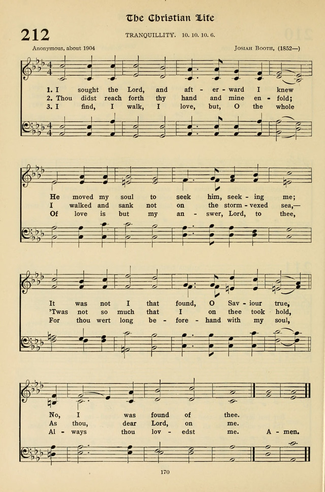 Hymns for the Living Age page 170