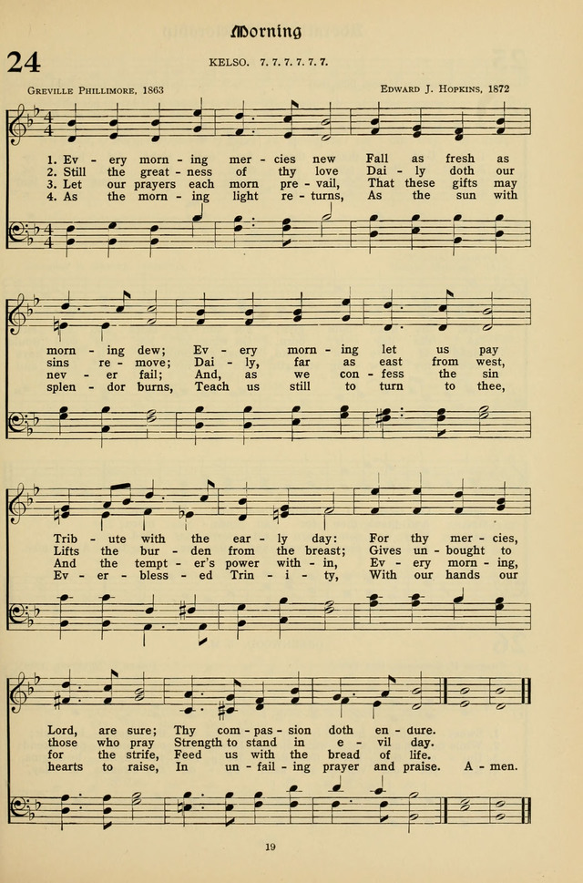 Hymns for the Living Age page 19