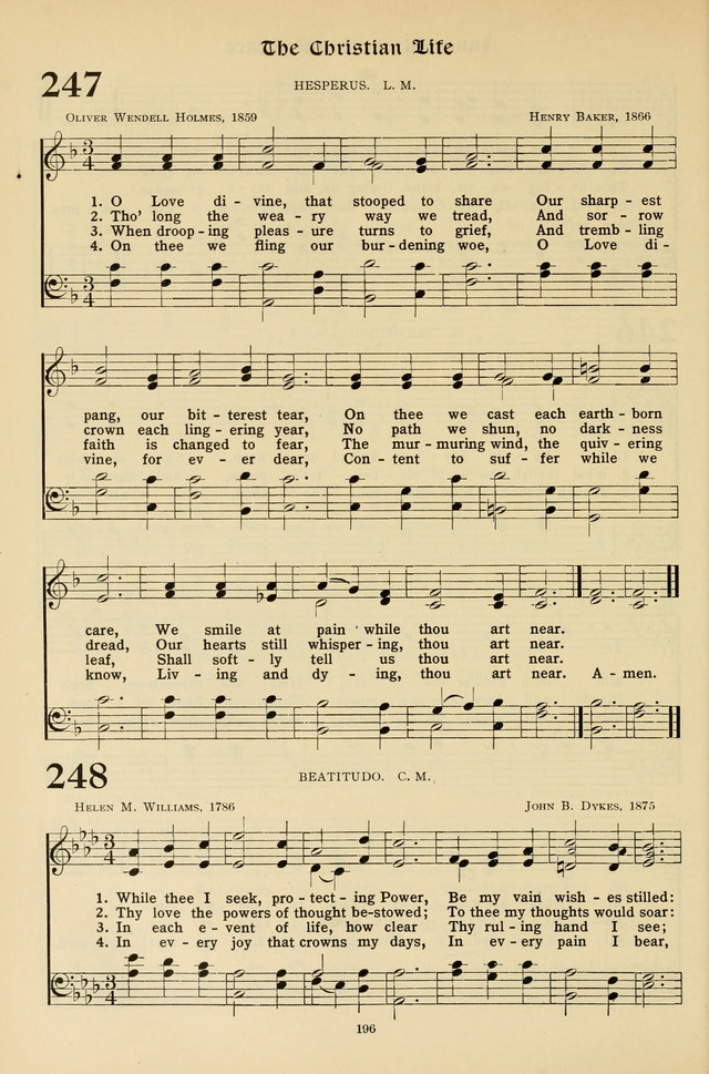 Hymns for the Living Age page 196