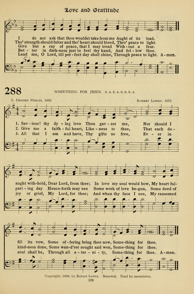 Hymns for the Living Age page 229