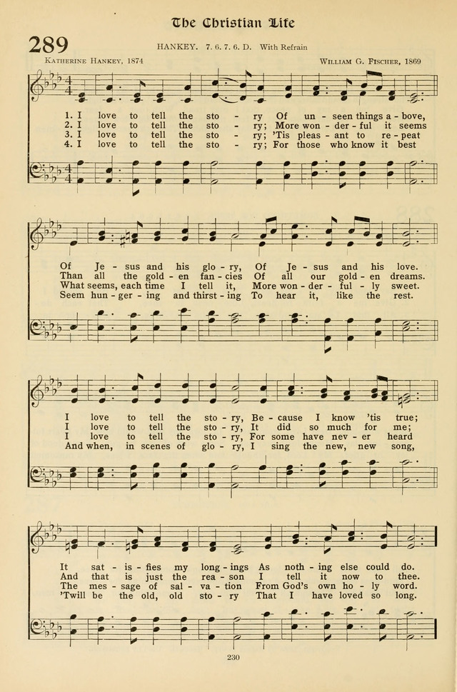Hymns for the Living Age page 230