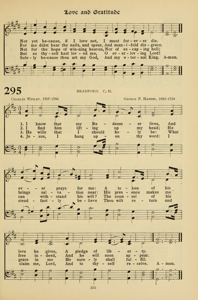 Hymns for the Living Age page 235