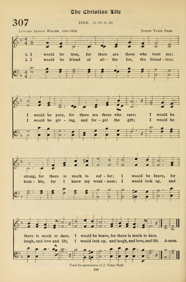 Hymns for the Living Age page 246