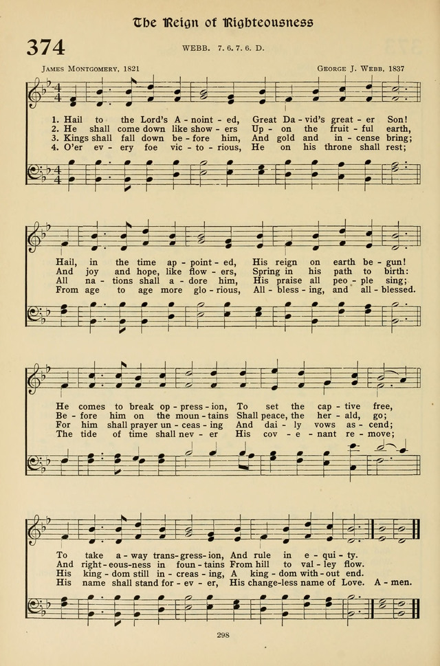 Hymns for the Living Age page 298