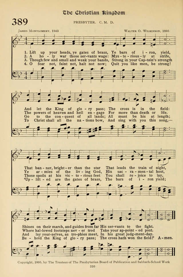 Hymns for the Living Age page 310
