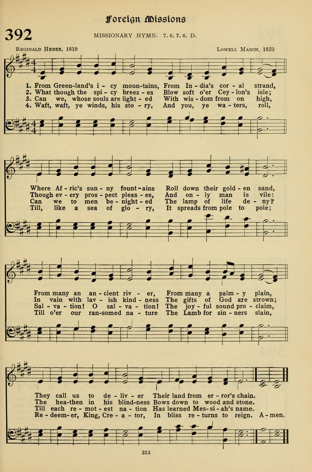 Hymns for the Living Age page 313