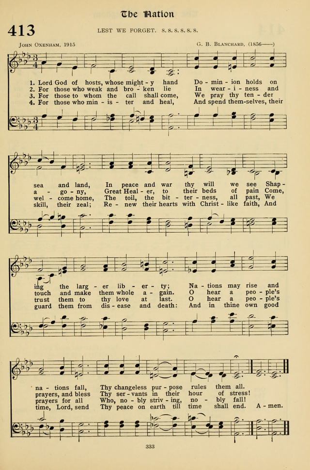 Hymns for the Living Age page 333