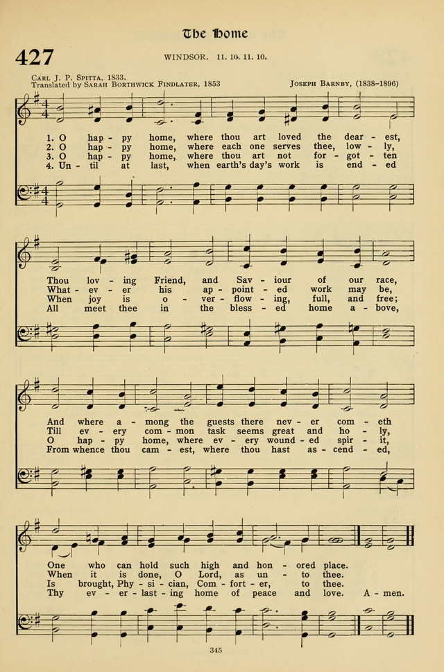 Hymns for the Living Age page 345
