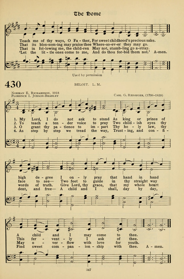 Hymns for the Living Age page 347