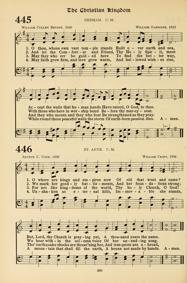 Hymns for the Living Age page 360