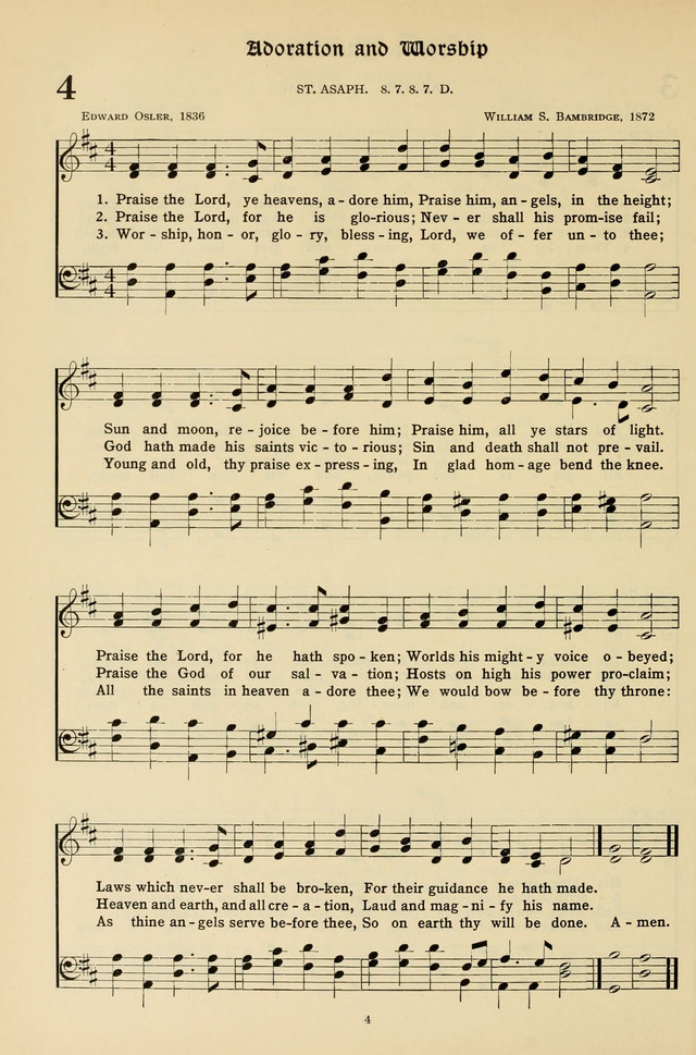 Hymns for the Living Age page 4