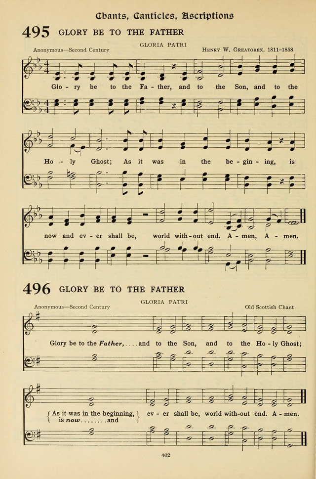 Hymns for the Living Age page 402