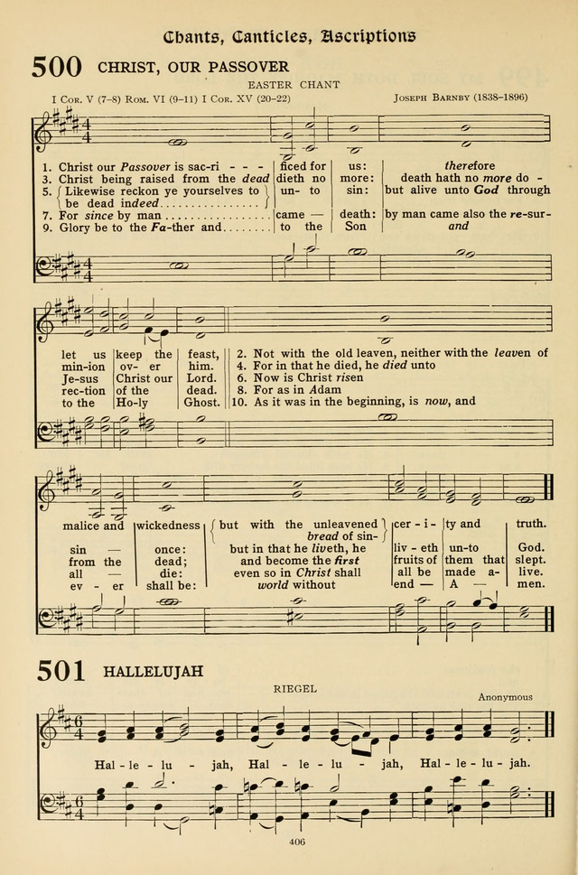 Hymns for the Living Age page 406