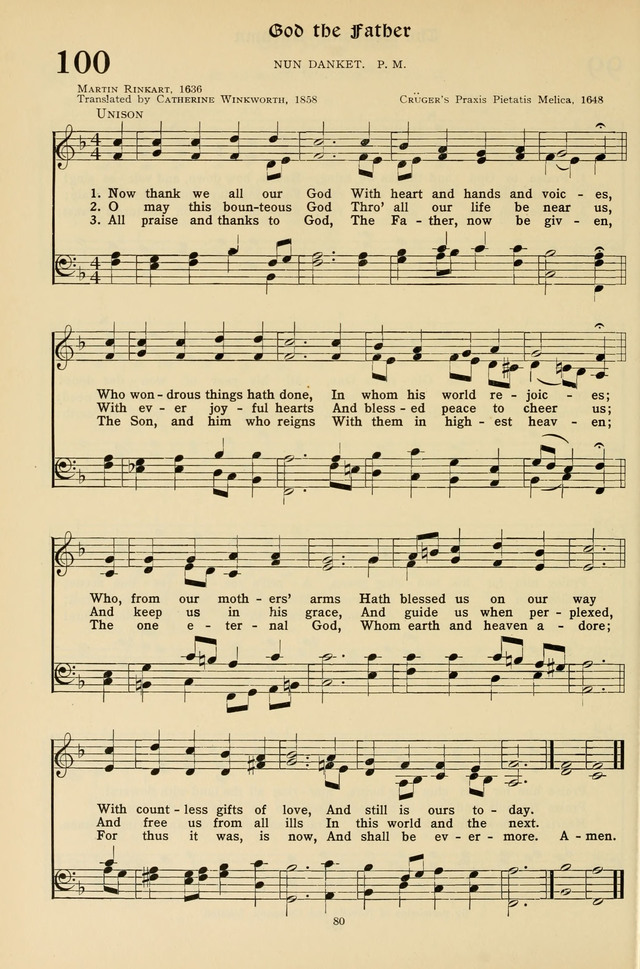 Hymns for the Living Age page 80