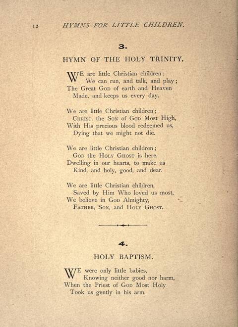 Hymns for Little Children page 12