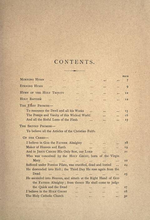 Hymns for Little Children page 5