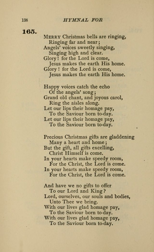 Hymnal for Primary Classes: a collection of hymns and tunes, recitations and exercises, being a manual for primary Sunday-schools (Words ed.) page 135