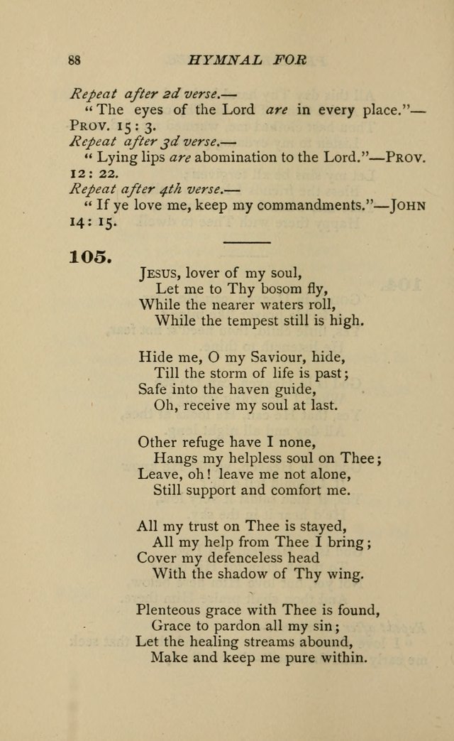 Hymnal for Primary Classes: a collection of hymns and tunes, recitations and exercises, being a manual for primary Sunday-schools (Words ed.) page 85