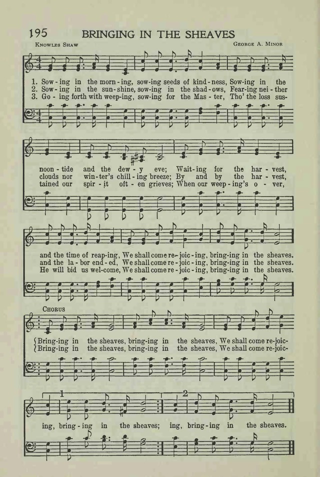 Hymns for Praise and Service page 168