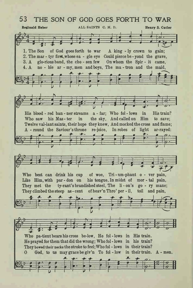 Hymns for Praise and Service page 50