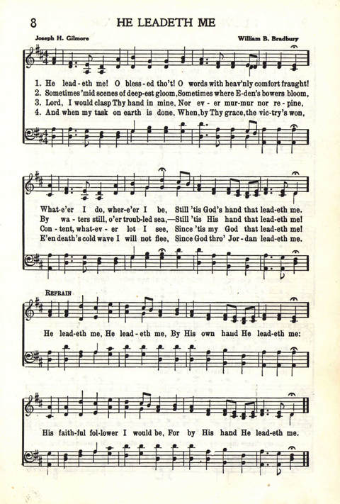 Hymns for Praise and Service page 7