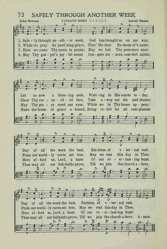 Hymns for Praise and Service page 70