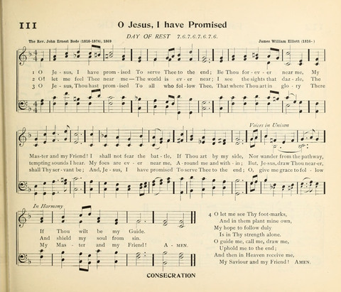 The Hymnal for Schools page 137